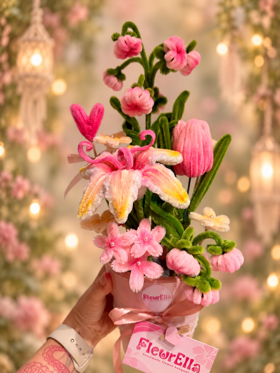 Baby Rosy Flower Pot